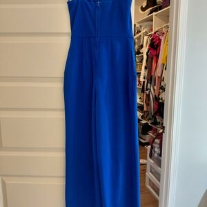 Chic Royal Blue Jumpsuit